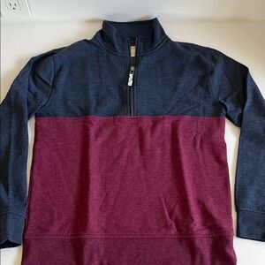 Boys crewcuts Two-Tone Half-Zip Sweater/Sweatshirt